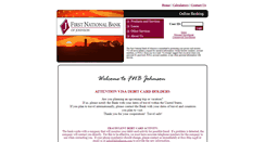 Desktop Screenshot of fnbjohnson.com